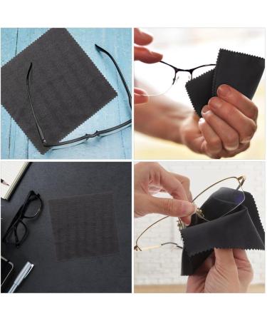50PCS Eyeglass Cleaning Cloth - Microfiber Lens & Screen Wipes for Glasses Sunglasses Electronics & Cameras - Buy Online on GoSupps.com