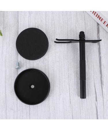 Premium Zinc Alloy Shaving Stand - Durable Beard Shaving Tools Rack & Razor Holder for Men - Buy Online on GoSupps.com