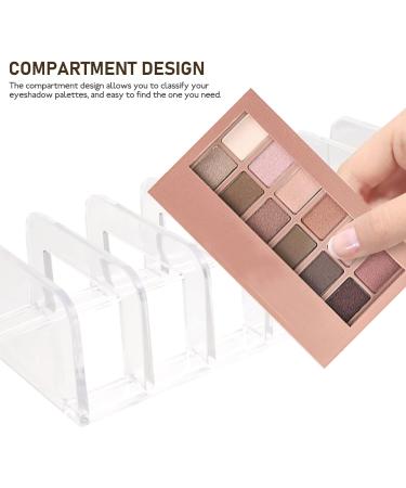 FOMIYES 5pcs Eye Shadow Storage Box Clear Makeup Case Cosmetic Organizer Vanity Holder Acrylic Shell - Buy Online on GoSupps.com