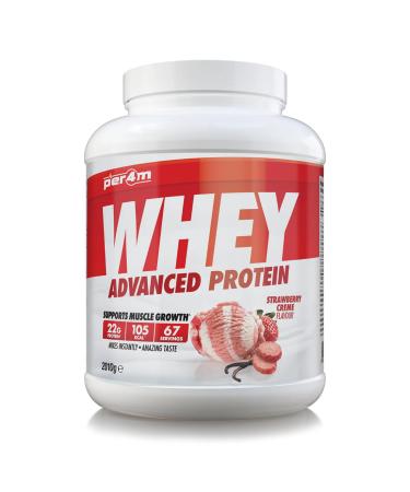 per4m Advanced Whey Protein 2 Supplement, 2 kg, Strawberry Cream, 5060660080021