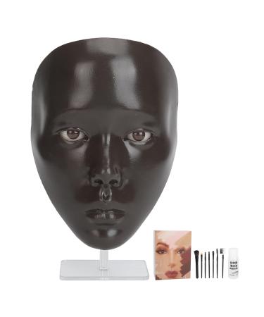 Tixiyu Reusable Silicone Makeup Board with 7 Makeup Brushes and 20ml Cleansing Oil for Beginners or Professionals ()