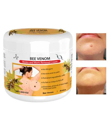 Lenaro Bee Ven-om Wart and Tag Remover Bee Ven-oms Repair Cream Bee Ven-om Hydrating Moisturizing Cream Moisturizes and smoothes skin Remove -ots Cream for All Skin Types