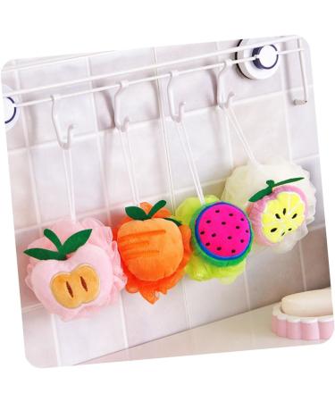 Beavorty 8 pcs Mesh Sponge Pouf Shower Ball | Luxurious Bath Balls for Ultimate Relaxation - Buy Online on GoSupps.com