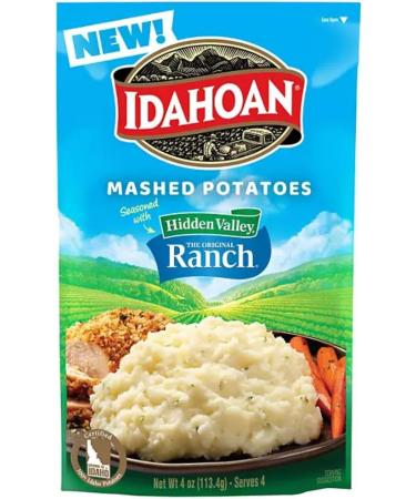 Idahoan Hidden Valley Ranch Mashed Potatoes (8 pk.) 907 gram - Buy Online on GoSupps.com