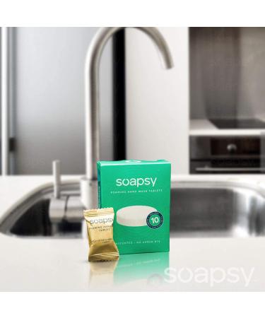10 Soapsy Foaming Hand Soap Tablets for DIY Hand Soap Dispenser Refills - Buy Online on GoSupps.com