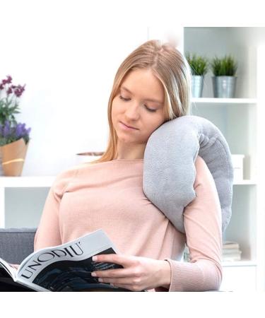Vibration Massage Pillow - Soft Neck Massage Therapy for Home Office & Travel | Relax Muscles & Reduce Stress - Buy Online on GoSupps.com