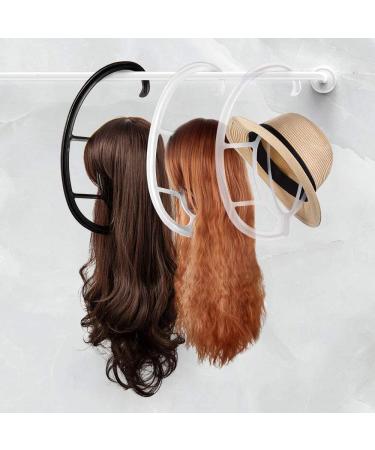 Portable Folding Plastic Wig Stand Holder - 2pcs Movable Wig Dryer for Travel | Shop Internationally - Buy Online on GoSupps.com
