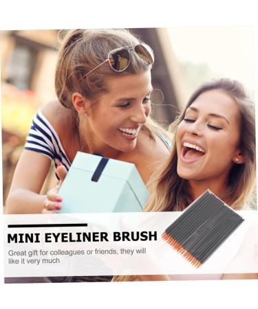 Beavorty 200 Pcs Disposable Eyeliner Brush Disposable Eyeliner Eye Makeup Disposable Eyeshadow Applicator Eyeliner Applicator Girls Cosmetic Brush Makeup Gadgets Eye 9x6.5cmx2pcs Blackx2pcs - Buy Online on GoSupps.com