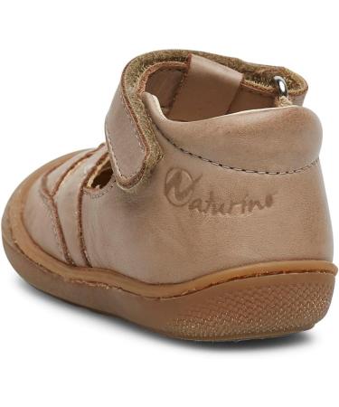 Naturino WAD Closed-Toe Leather Shoes - Size 7.5 UK Child (Beige) - Buy Online on GoSupps.com
