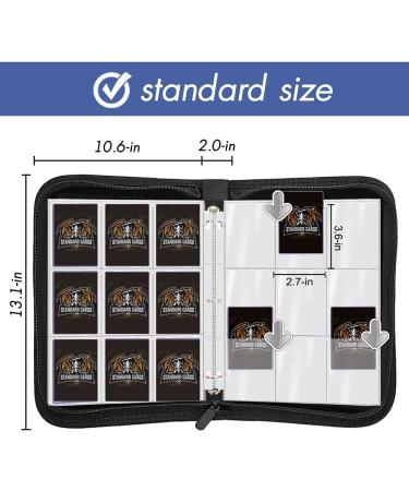 POKONBOY 720 Pockets Trading Card Binder Sleeves - Blue | Card Holder Case for Baseball, Football Trading Cards - Buy Online on GoSupps.com