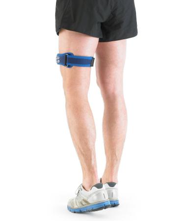 Neo-G ITB Band Knee Strap - Adjustable Compression Support for Jumpers Knee, Tendonitis, Joint Pain - Ideal for Basketball, Running, Soccer, Tennis - Class 1 Medical Device - Blue - Buy Online on GoSupps.com