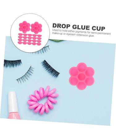 200pi ces Conteneur De Vernis Ongles Et Porte-cils Jetable Compact Portable Fonction De Retardement S chage Pour Extension De Cils Salon - Buy Online on GoSupps.com