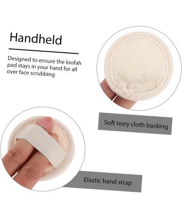 FRCOLOR 1 Set Loofah Face Wash Microfiber Makeup Remover Pads Loose Powder Puff Facial Cleaning Pad Makeup Remover Cotton Makeup Powder Puffs Makeup Puff Sponge Eye Cleansing Cotton Beauty - Buy Online on GoSupps.com