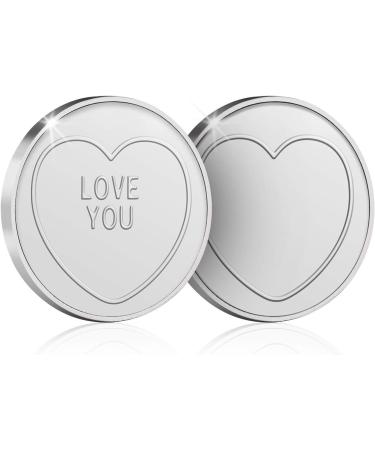 The Koin Club Valentines Gifts Solid Silver Wedding Anniversary Present Love Hearts Sweets Birthday Gift Him/Her/Men/Women/Boyfriend/Girlfriend/Wife/Husband - Buy Online on GoSupps.com