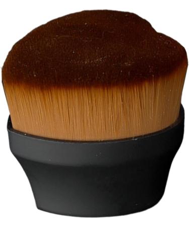 Streysisl Brush for Mixing Liquid Foundation Cosmetic Applicator Brush - Concealer Brush Heart Shaped Powder Makeup Tools Travel Size Cosmetic Applicator for Kids and Adults Black - Buy Online on GoSupps.com