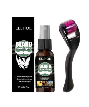 Taomenger Derma scooter for men- Beard Growth Kit beard care essence Moisturizing Bart growth Liquid Bart growth care gifts for men stimulates beard and hair growth