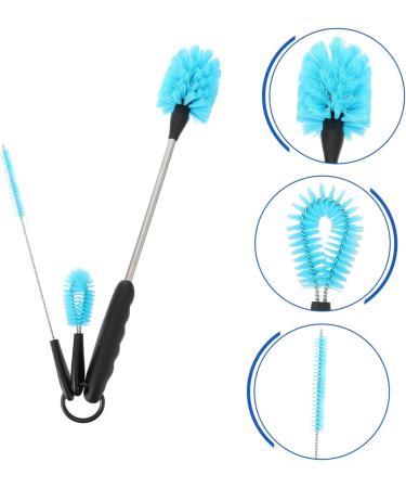 AMOSFUN 9-Piece Multi-Purpose Cleaning Brush Set | Stainless Steel Water Bottle & Straw Cleaner | Ultimate Detergent Brush Kit for Easy Cleaning - Buy Online on GoSupps.com