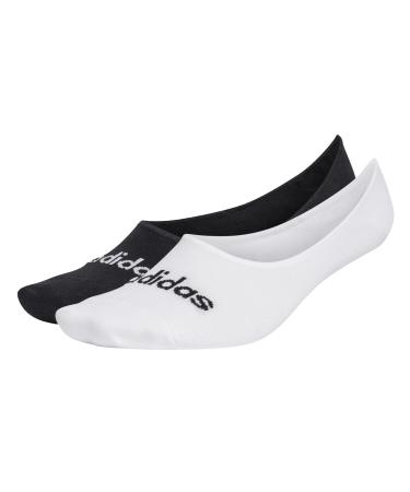 adidas Unisex T Lin Baller 2p Socks XS White Black