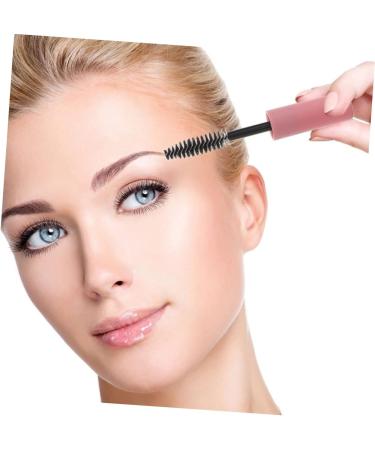 HAPINARY 40 Pcs Mascara Tube Makeup Sample Jars Portable Brush Brow Tube Abs Pink - Buy Online on GoSupps.com