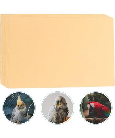 Hemoblo Bird Cage Paper - 11x17 Inch Sandpaper Liners (10 Pack) | Suckable Sea Sand for Bird Cages - Buy Online on GoSupps.com