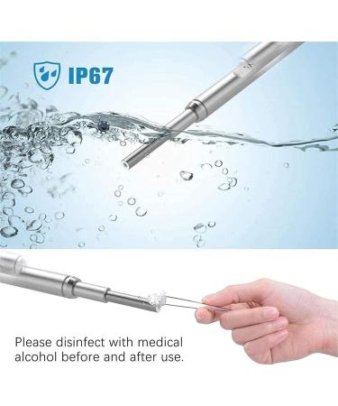 Datianu Multifunction Ear Wax Removal Earwax Camera Ear Cleaner Endoscope Tool with 1 Million Pixels 6 LED 3.9mm Lens Diameter Ear Scope for iOS & Android Smart Phones - Buy Online on GoSupps.com