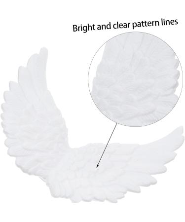 COHEALI 12 Pcs Christmas Centerpieces Plastic Angel Wings Diy Angel Wings Accessories Bottle Blowing Variety White 5x2pcs 18x14cmx2pcs - Buy Online on GoSupps.com