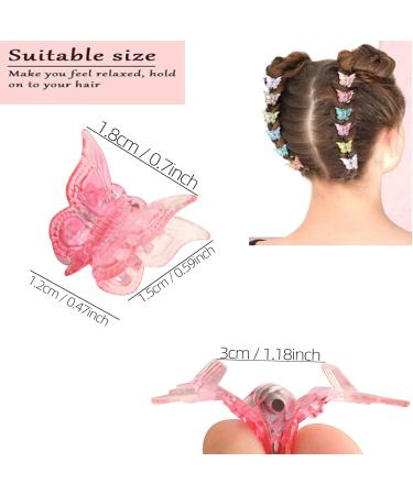 30 Pcs Butterfly Hair Clips Girls Mini Hair Clips Butterfly Hair Clips with Box Cute Clips Butterfly Hair Clips Hair Accessories for Women Girls Crystal-30 - Buy Online on GoSupps.com