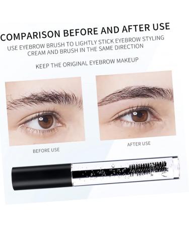 PLAFOPE 2pcs Eyebrow Shaping Liquid Clear Makeup Balm Brow Fixing Liquid Black Gel Makeup Brow Gel - Buy Online on GoSupps.com