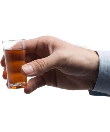 Zappy 52-Piece 1.75 Oz Disposable Plastic Shooter Glasses - Clear Tumblers for Tasting Desserts, Wine, Beer, Champagne - Jello Cups - Shot Glass Cups (Pack of 1) - Buy Online on GoSupps.com