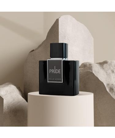 Pride Pour Homme Eau de Parfum 3.4 Fl. Oz Strong Fresh Sporty Fragrance with Apple Lavender and Cedarwood - Buy Online on GoSupps.com