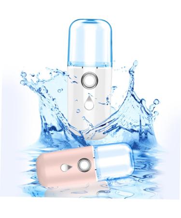 BIUDECO 3pcs Nano Water Replenishing Instrument Handheld Steamers Portable Facial Moisturizing White Plastic - Buy Online on GoSupps.com