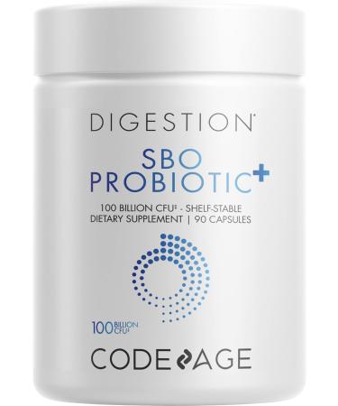 CodeAge Digestion SBO Probiotic+ 100 Billion CFU 90 Capsules