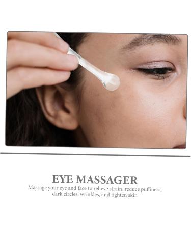 GALPADA Lot de 5 Applicateurs de Cr me Contour des Yeux en Alliage de Zinc Mini Cuill res Transparentes Massage Oculaire Professionnel Format Portable pour Soin du Visage au Quotidien - Buy Online on GoSupps.com