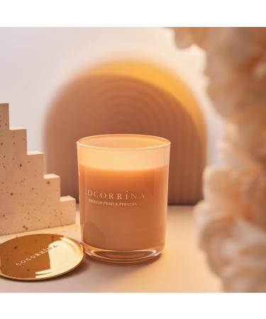 Cocorr na English Pear & Freesie Soy Candle - 46 Hour Burn - 420g Natural Fragrance Candle for Christmas Gift - 2 Wicks - Buy Online on GoSupps.com