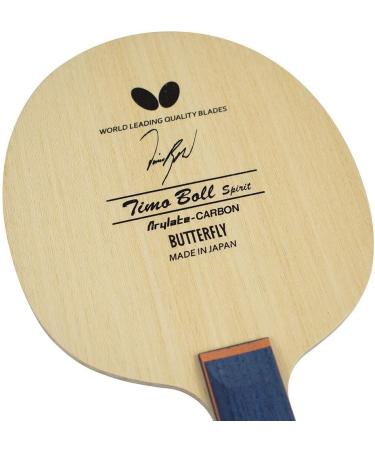Butterfly Timo Boll Spirit Table Tennis Blade - AN FL Handle - Made in Japan - Buy Online on GoSupps.com