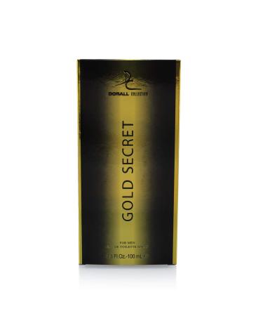 GOLD SECRET BY DORALL COLLECTION COLOGNE FOR MEN 3.3 OZ / 100 ML EAU DE TOILETTE SPRAY - Buy Online on GoSupps.com