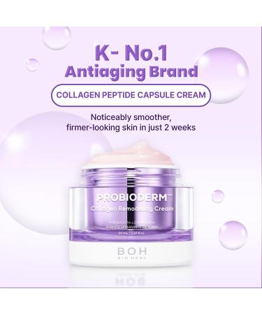 BIOHEAL BOH Probioderm Collagen Remodeling Cream 1.69 fl oz (50 ml) | Pore Tightening Cream with 150 000 Collagen Capsules for Firmness & Smooth Texture | Lightweight Moisturizer for Flawless Skin - Buy Online on GoSupps.com