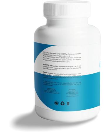 Buy Coenzyme Q10 300mg - 60 Capsules | Premium Quality Supplement for Energy & Heart Health | International Shipping Available - Buy Online on GoSupps.com