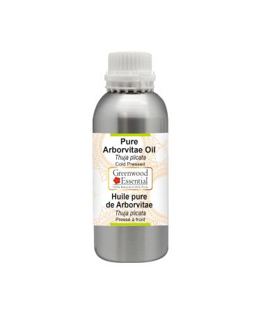 Greenwood Essential Pure Arborvitae Oil (Thuja plicata) Cold Pressed 1250ml (42 oz)