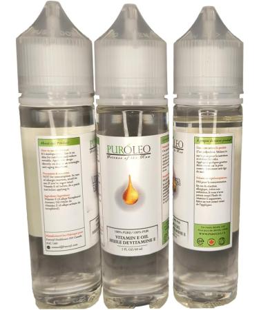 PUROLEO Vitamin E Oil 2 FL Oz/60 ML (Packed in Canada) For Skin Hair Face vitamins Liquid pure Vitamine Pure Oil Ideal for Sensitive vitamin e oil for skin vitamin e oil for face vitamin e oil for hair vitamin-e oil 60 ml (Pack of 1) - Buy Online on GoSupps.com