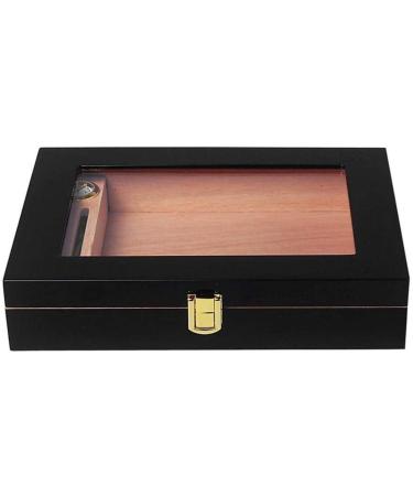 Cigar Box Cedar Wood Box Display Windows Cigar humidor Mini Portable Piano with Display Box Decorative Box