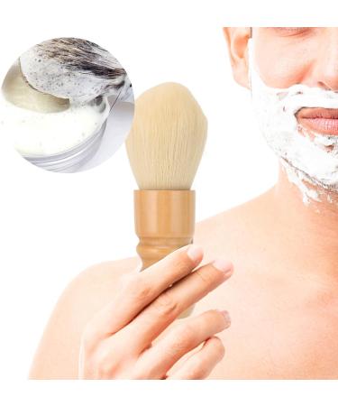 Premium Nylon Shaving Brush for Men | Professional Facial Foam & Trim Brush for Home & Salon Use - Buy Online on GoSupps.com