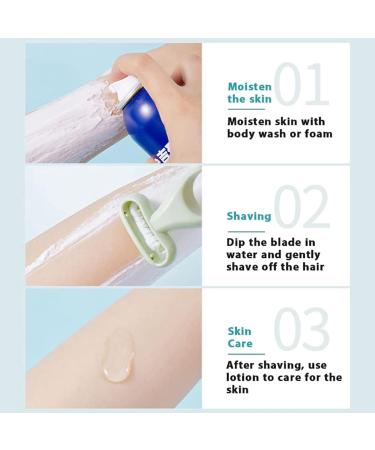 Ootday Magicin Depilation Knife | Skin-Friendly Armpit Hair Razor for Women | Gentle Intimate Grooming Tool | Travel-Friendly Micro Blade Shaving Knife - Buy Online on GoSupps.com