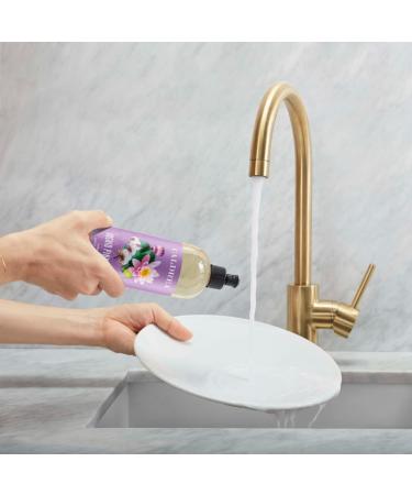 Caldrea Dish Soap  Biodegradable Dishwashing Liquid Made with Soap Bark and Aloe Vera  Orchid Pink Lotus Scent  16 oz - Buy Online on GoSupps.com