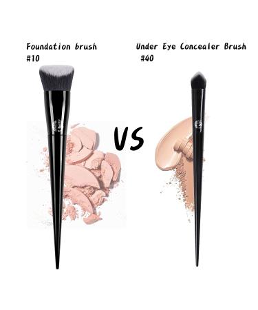 ENERGY Foundation Brush - Premium Kabuki Makeup Brush for Flawless Liquid Cream & Powder Application - Buy Online on GoSupps.com