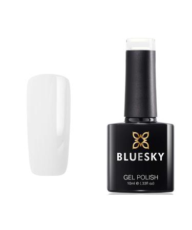 Bluesky PA1 PA01 Pastel 1 Pastel White Sheer Nail Gel Polish UV LED Soak Off 10ml