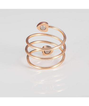 EnerMagiX Magnetic Copper Rings - Ultra Strength Magnets, 99.95% Pure Copper, Adjustable for Women & Men (0139R) - Buy Online on GoSupps.com