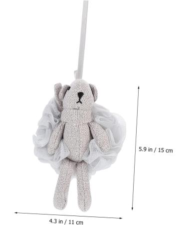 Mikinona 1pc Cartoon Bath Ball Bath Sponges for Shower Exfoliating Loofah Sponge Skin Cleansing Animal Toy Exfoliating Body Scrunchie Cotton Fabric Take a Bath Child Washing Ball - Buy Online on GoSupps.com