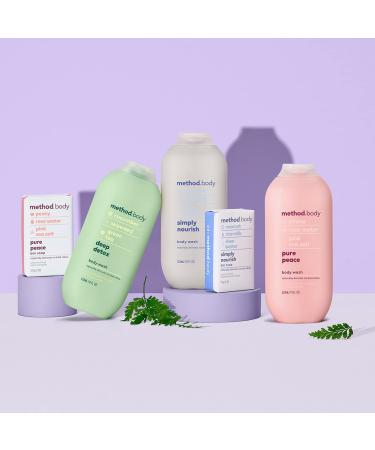 Method Deep Detox Body Wash - Paraben and Phthalate Free - 18 oz (Pack of 6) - Buy Online on GoSupps.com
