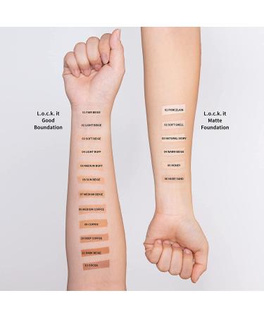 Lock It Good Boundation - 04 Light Buff (BB + Foundation) | Lightweight Blend for Flawless Finish - 1.05 fl.oz./30g - Buy Online on GoSupps.com